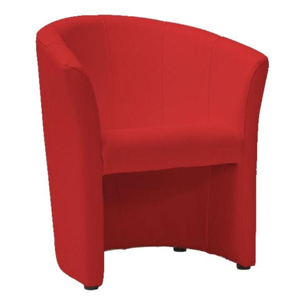 Fotel Raklev czerwony  - zdjęcie 2
