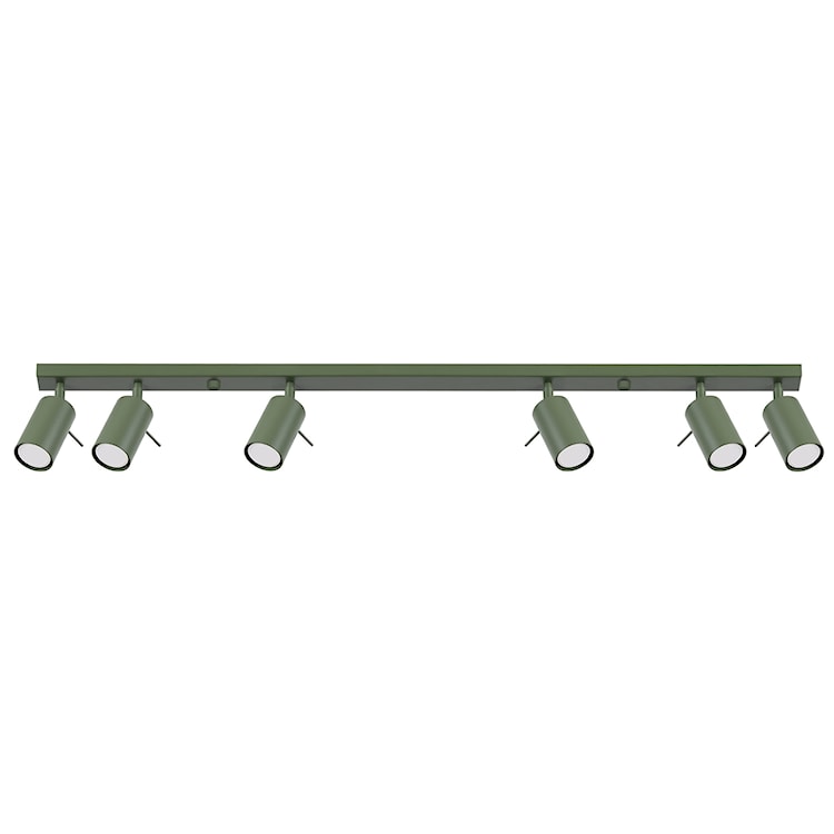 Plafon Ring 6L zielony oliwkowy 