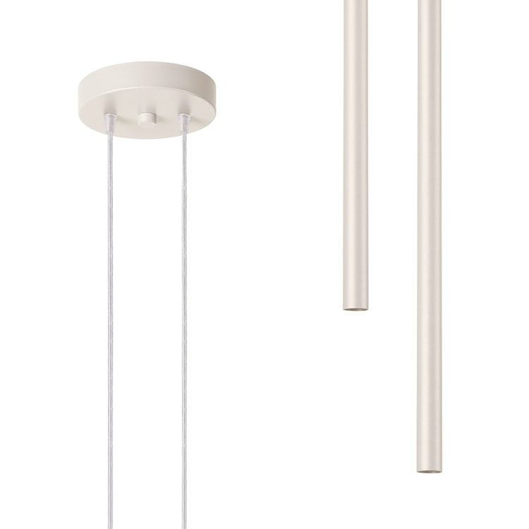 Lampa wisząca Pastelo 2 beżowa  - zdjęcie 2