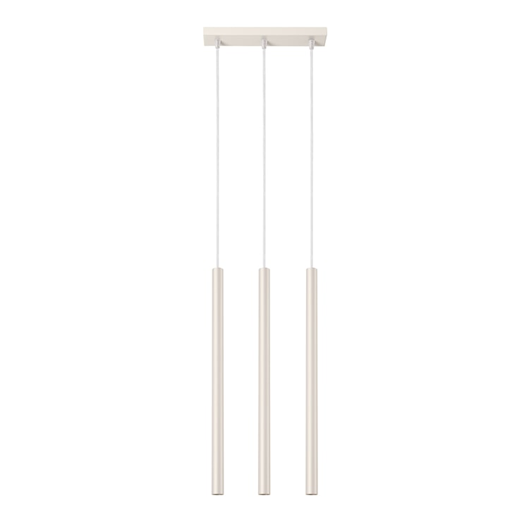 Lampa wisząca Pastelo 3 beżowa 