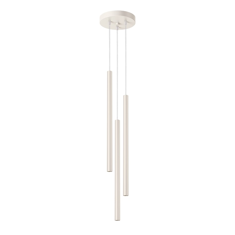 Lampa wisząca Pastelo 3P beżowa 