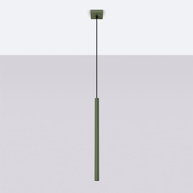 Lampa wisząca Pastelo 1 zielona oliwka  - zdjęcie 6