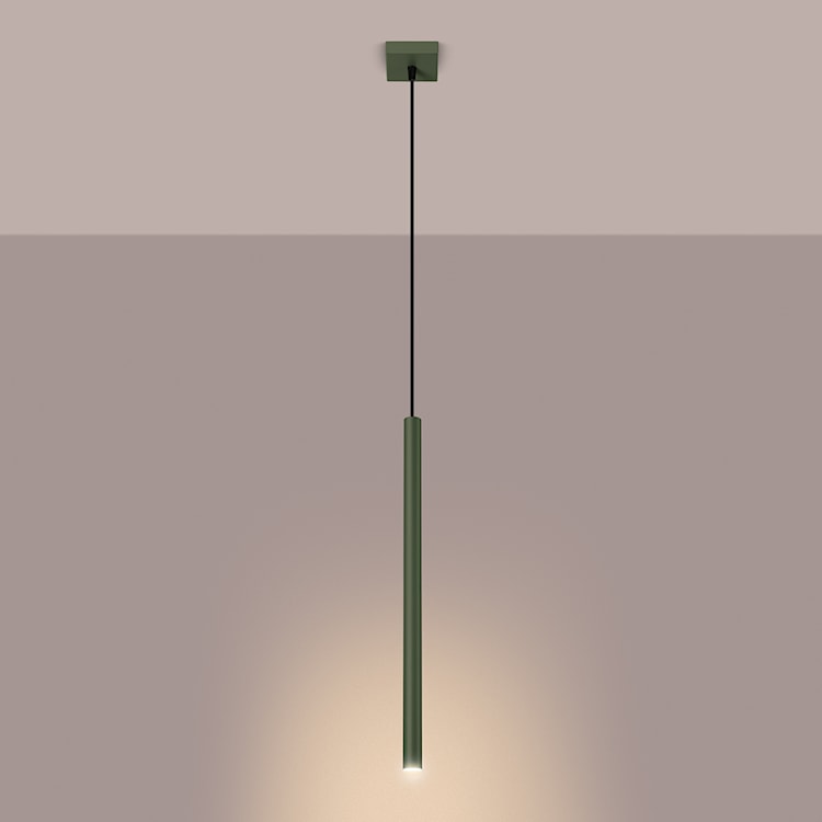 Lampa wisząca Pastelo 1 zielona oliwka  - zdjęcie 7
