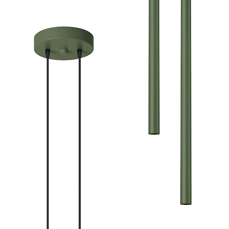 Lampa wisząca Pastelo 2 zielona oliwka  - zdjęcie 2