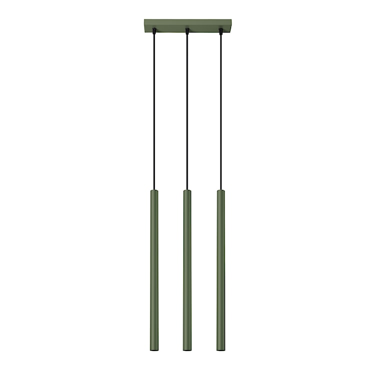 Lampa wisząca Pastelo 3 zielona oliwka 