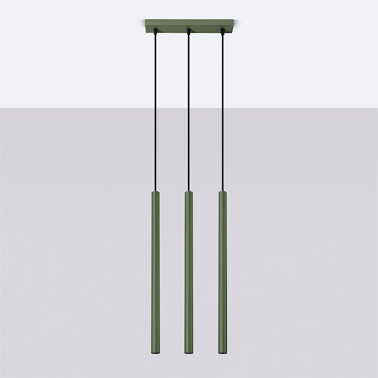 Lampa wisząca Pastelo 3 zielona oliwka  - zdjęcie 3