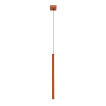 Lampa wisząca Pastelo 1 ochra czerwona