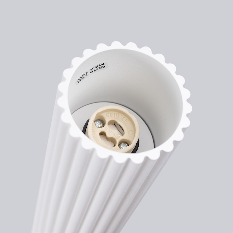 Plafon Karbon 30 cm biały  - zdjęcie 8
