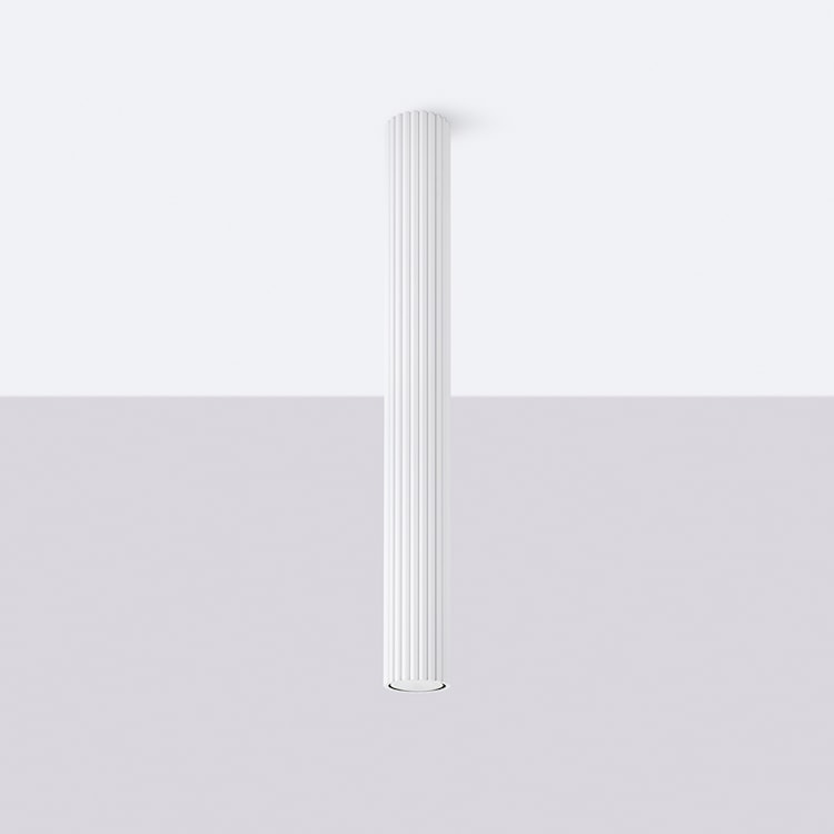 Plafon Karbon 60 cm biały  - zdjęcie 3