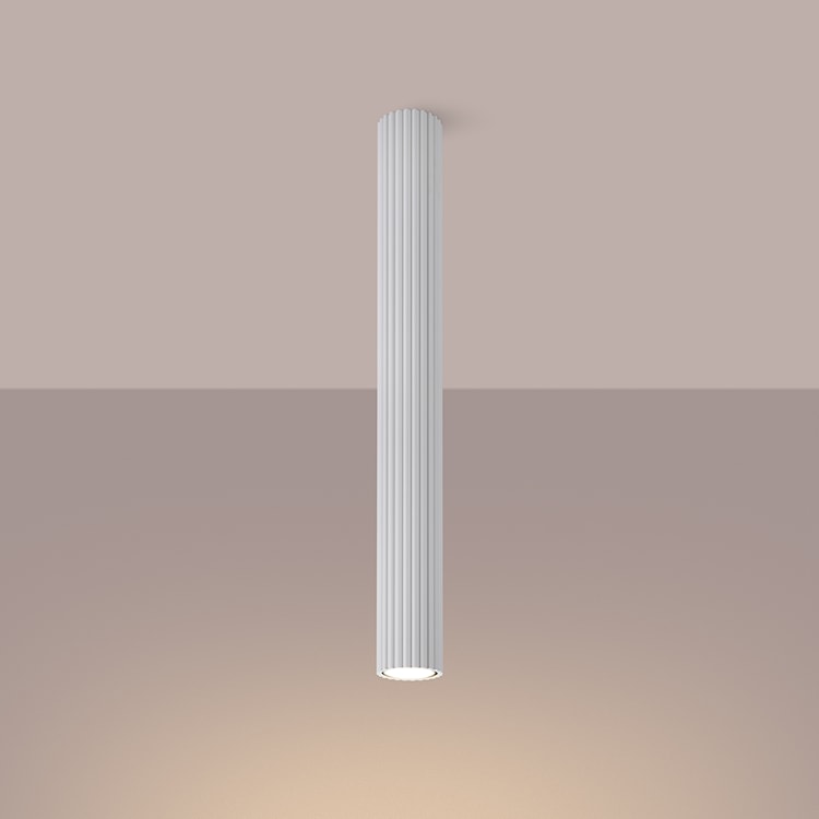 Plafon Karbon 60 cm biały  - zdjęcie 4