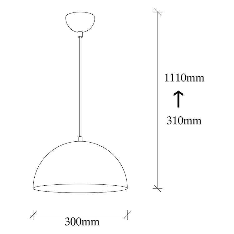 Lampa sufitowa Rientaki średnica 30 cm biała  - zdjęcie 9