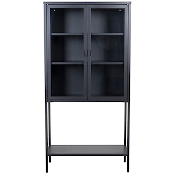 Witryna metalowa Misha 150 cm czarna