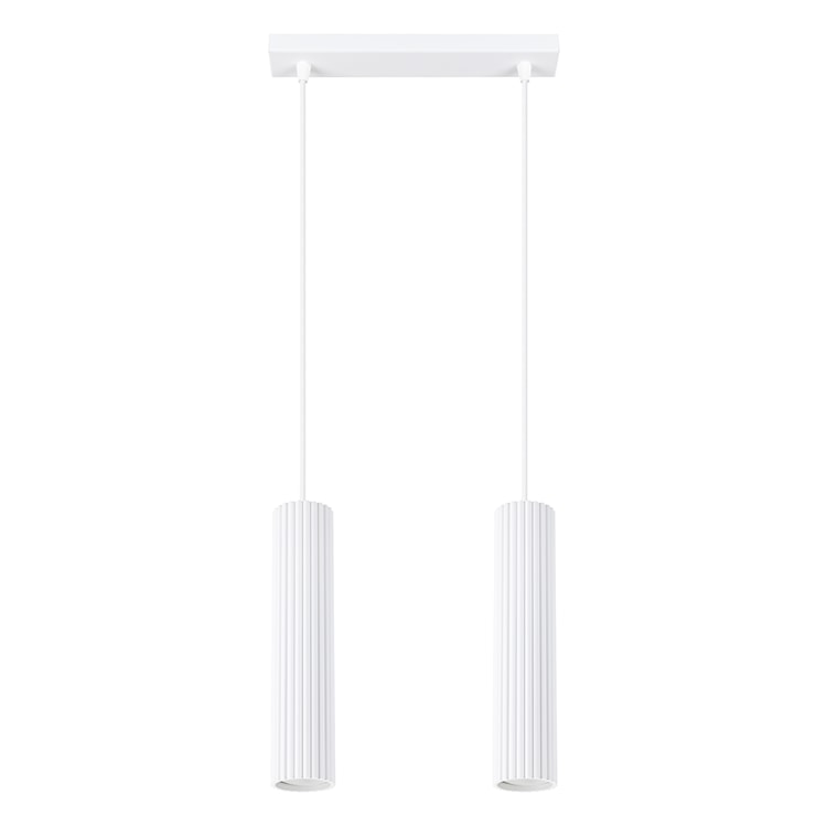 Lampa wisząca Karbon 2 biały 