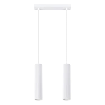 Lampa wisząca Karbon 2 biały