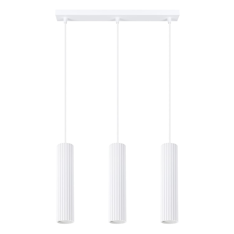 Lampa wisząca Karbon 3L biały 