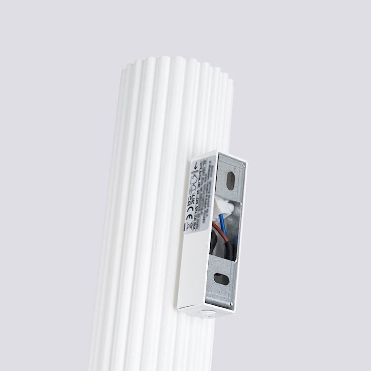 Kinkiet Karbon 30 cm biały  - zdjęcie 7