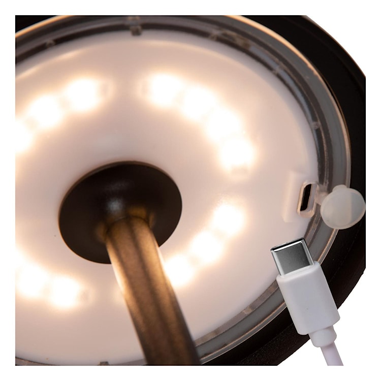 Lampa ogrodowa Joy LED czarna  - zdjęcie 5