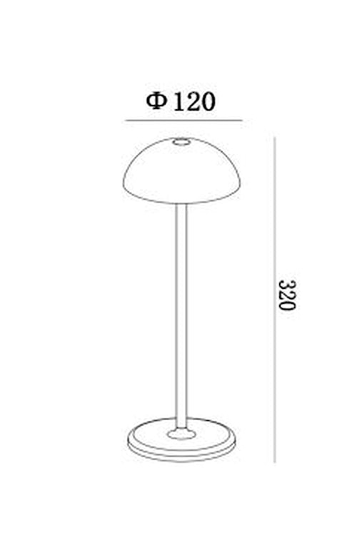 Lampa ogrodowa Joy LED biała  - zdjęcie 7