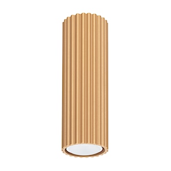 Plafon Karbon 20 cm złoty