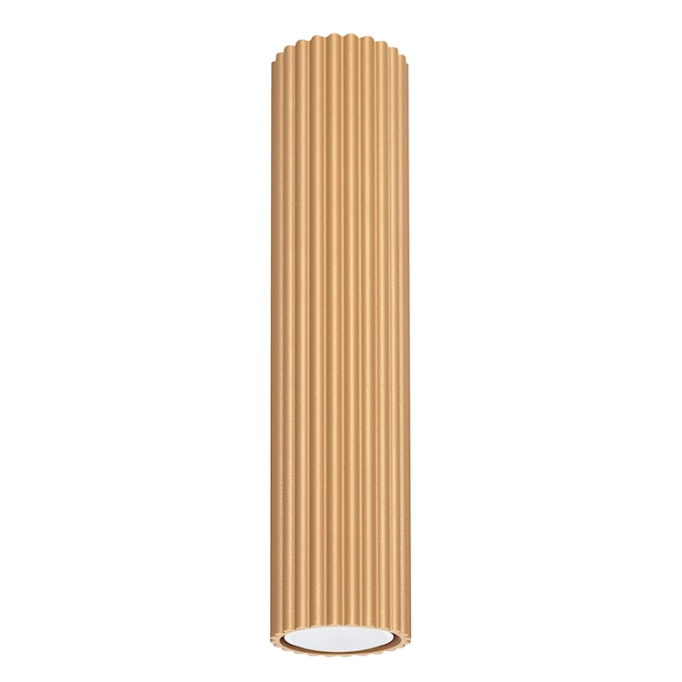 Plafon Karbon 30 cm złoty 
