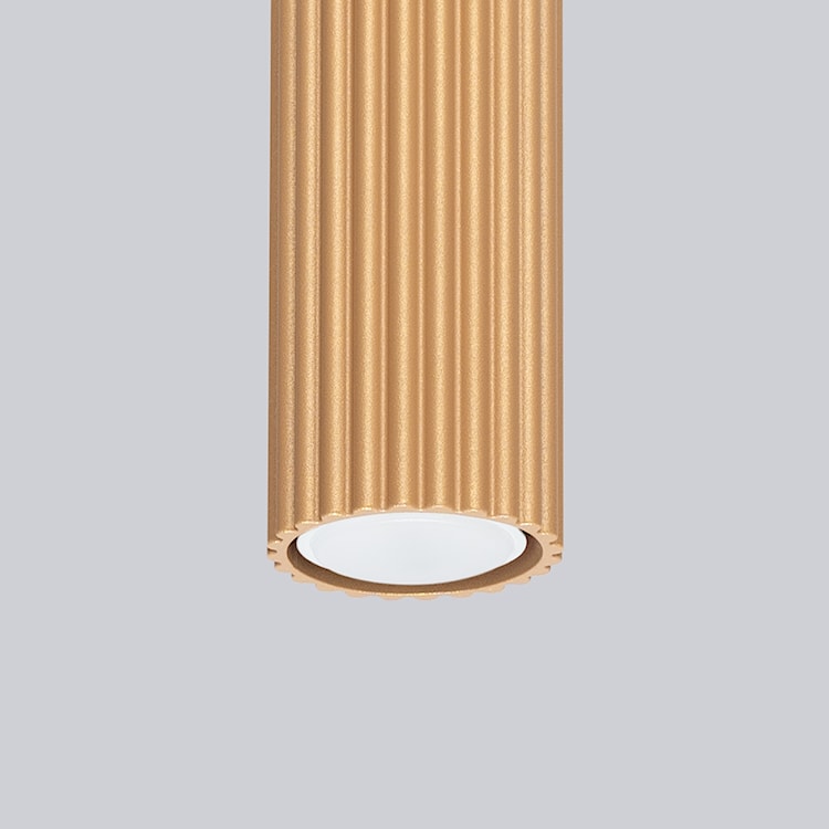 Plafon Karbon 60 cm złoty  - zdjęcie 4