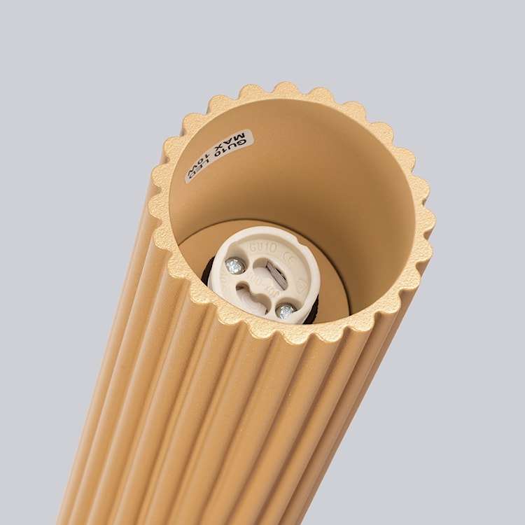 Plafon Karbon 60 cm złoty  - zdjęcie 6