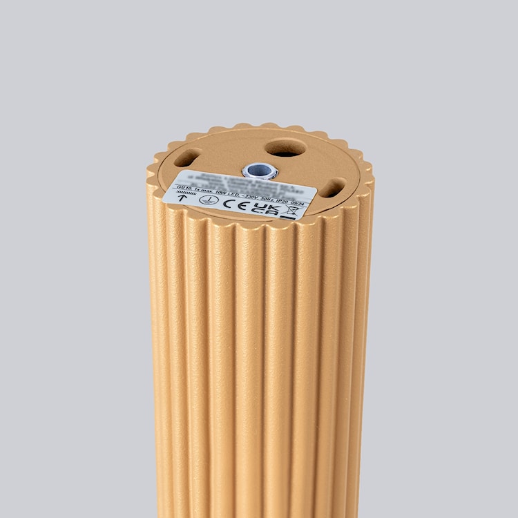 Plafon Karbon 60 cm złoty  - zdjęcie 7