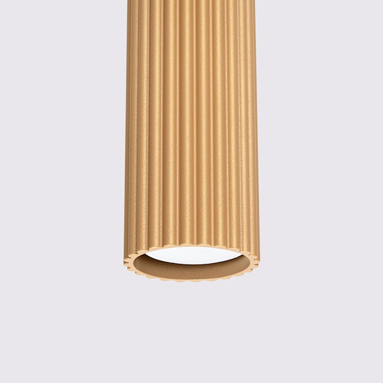 Lampa wisząca Karbon x1 złota  - zdjęcie 6