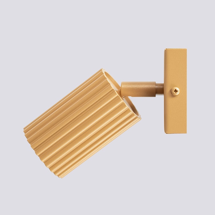 Kinkiet Karbon 8 cm złoty  - zdjęcie 6