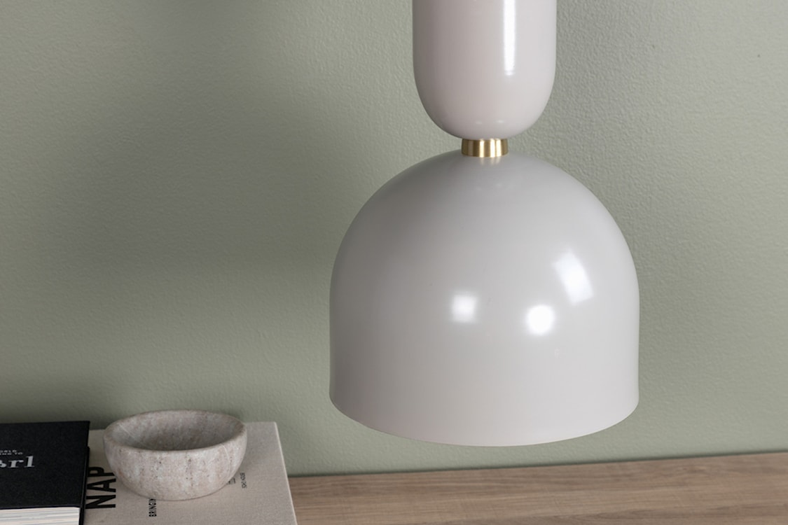 Lampa sufitowa Timmily 20 cm jasnoszara  - zdjęcie 3