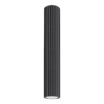 Plafon Karbon 40 cm czarny