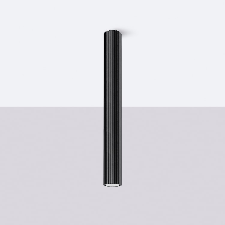 Plafon Karbon 60 cm czarny  - zdjęcie 3