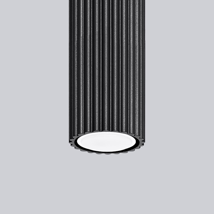 Plafon Karbon 60 cm czarny  - zdjęcie 5
