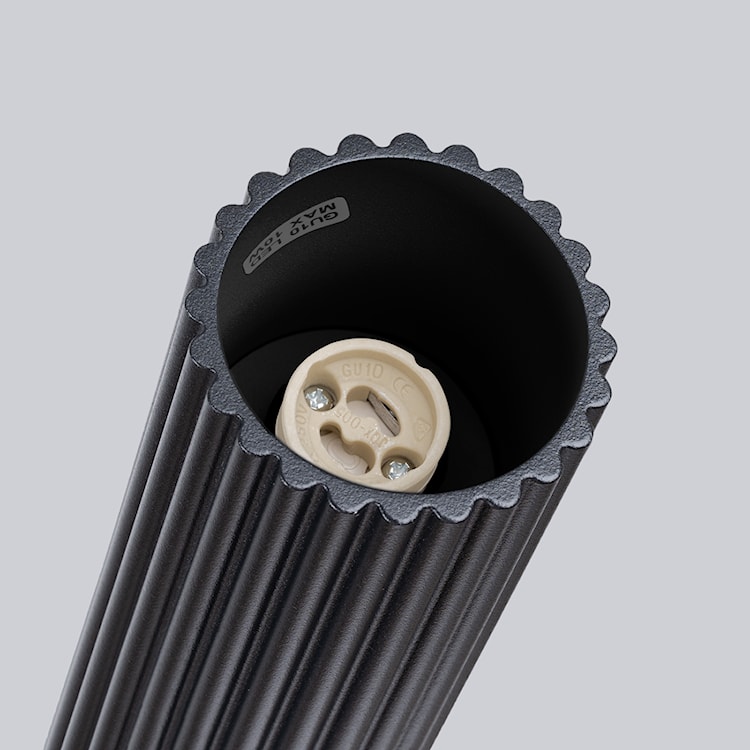 Plafon Karbon 60 cm czarny  - zdjęcie 8