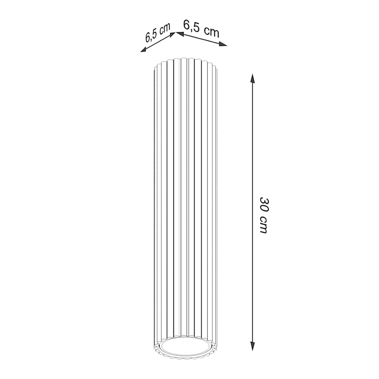 Plafon Karbon 30 cm zielony oliwkowy  - zdjęcie 9