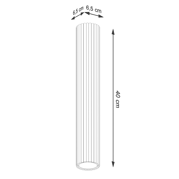 Plafon Karbon 40 cm zielony oliwkowy  - zdjęcie 9