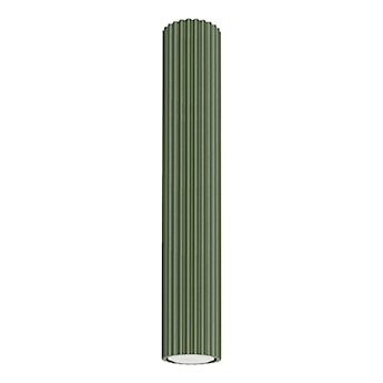 Plafon Karbon 40 cm zielony oliwkowy