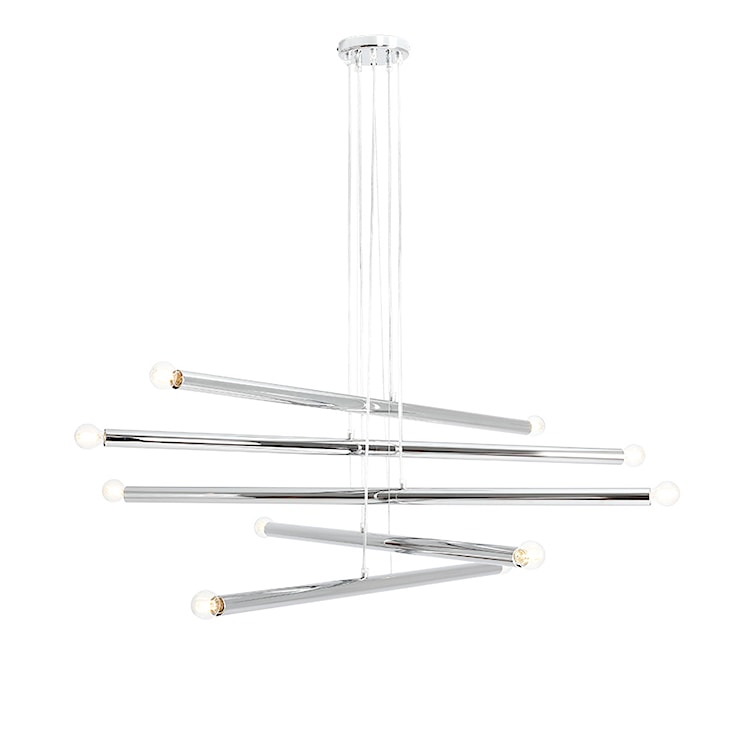 Lampa wisząca Assilves x10 srebrna  - zdjęcie 8
