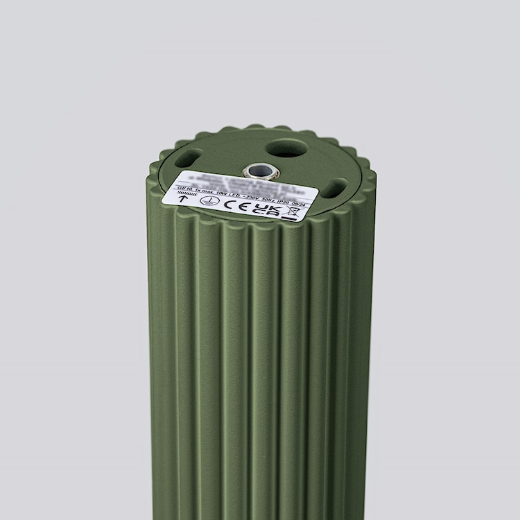 Plafon Karbon 60 cm zielony oliwkowy  - zdjęcie 7