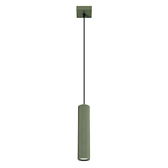 Lampa wisząca Karbon x1 oliwkowa