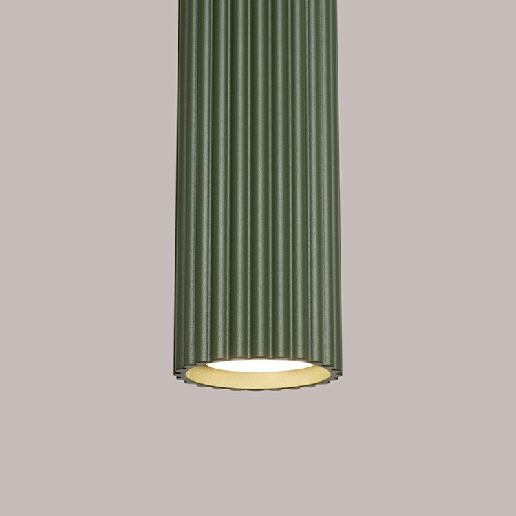Lampa wisząca Karbon x1 oliwkowa  - zdjęcie 8