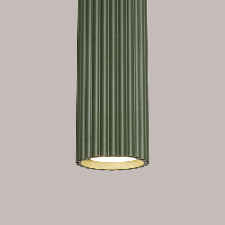 Lampa wisząca Karbon x1 oliwkowa  - zdjęcie 8