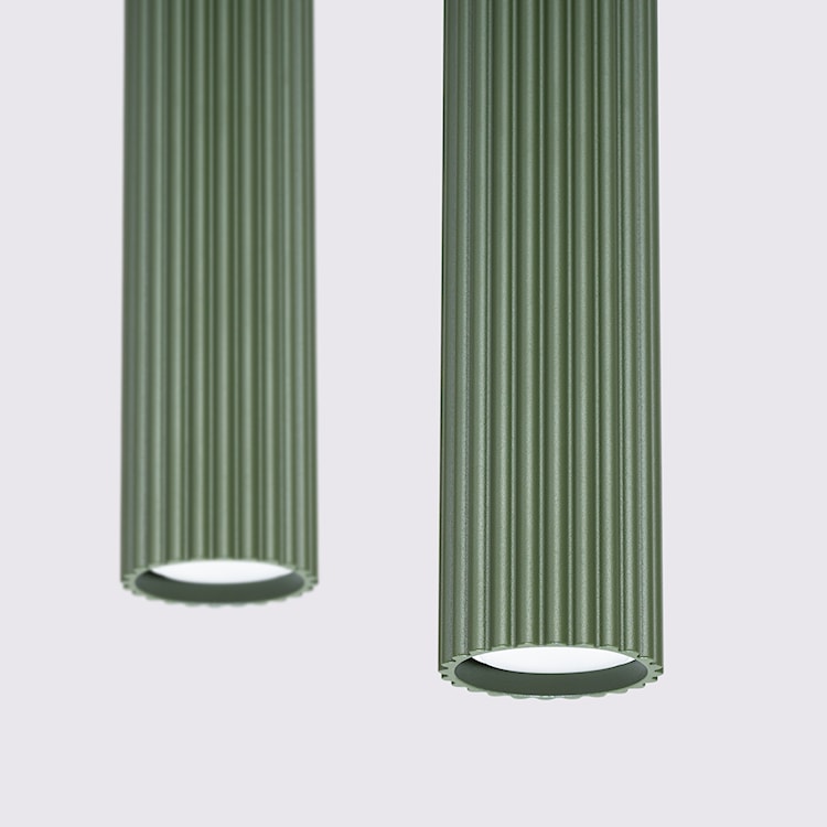 Lampa wisząca Karbon 2 zielona oliwka  - zdjęcie 5