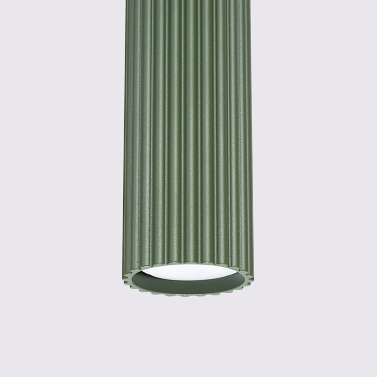 Lampa wisząca Karbon 3L zielona oliwka  - zdjęcie 9