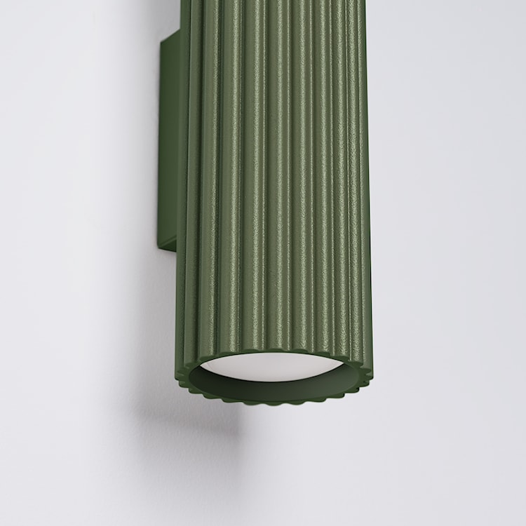 Kinkiet Karbon 30 cm zielony oliwkowy  - zdjęcie 4