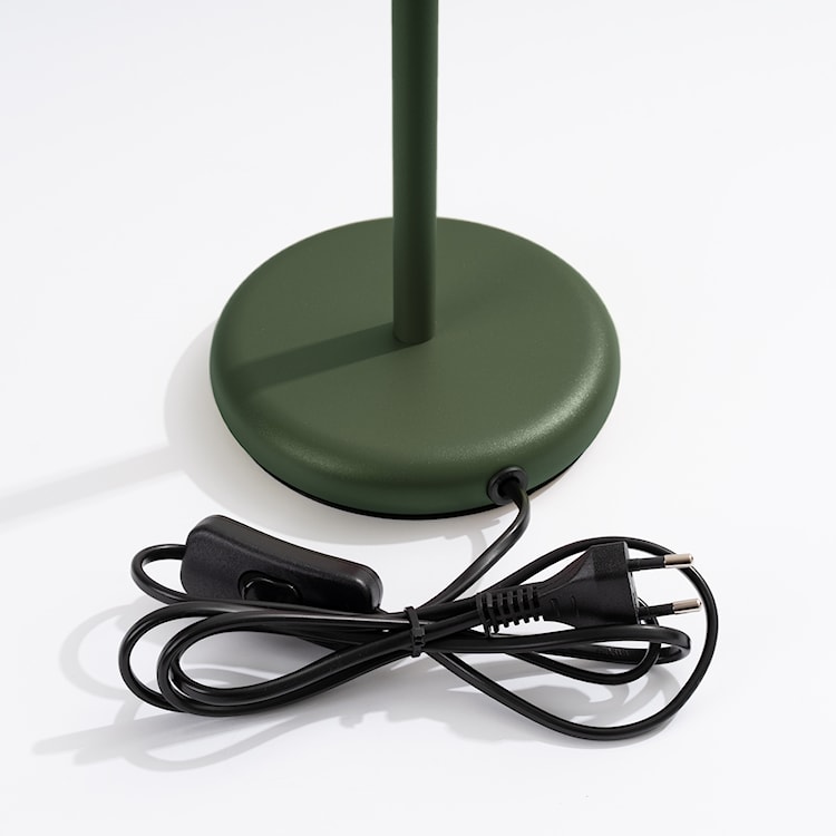 Lampa stołowa Karbon zielona  - zdjęcie 9
