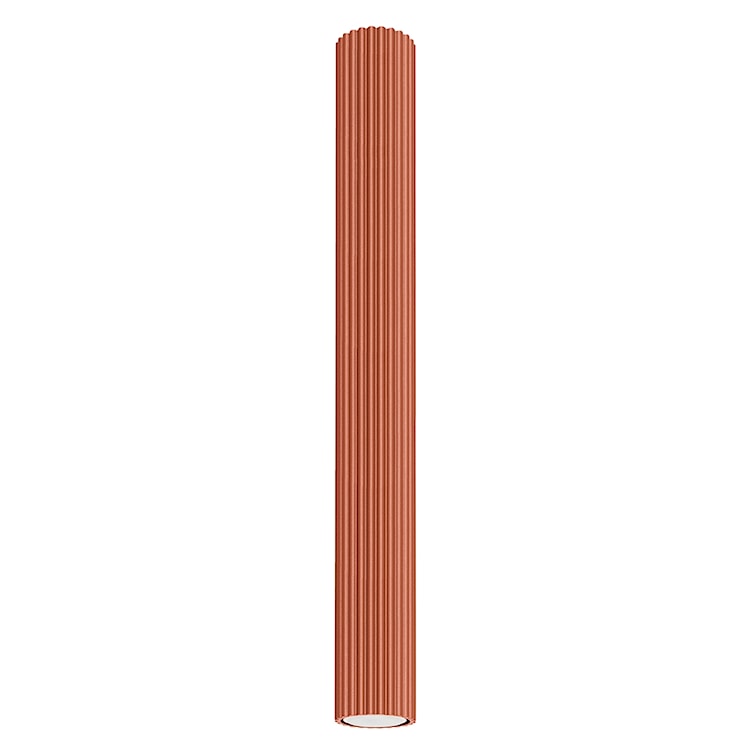 Plafon Karbon 60 cm ochra czerwona 