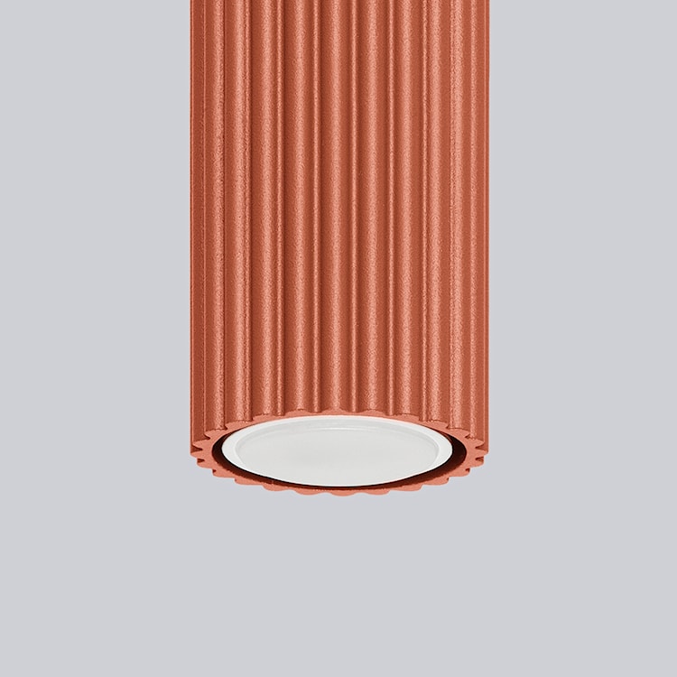 Plafon Karbon 60 cm ochra czerwona  - zdjęcie 5