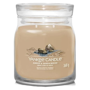 Świeca zapachowa Yankee Candle Amber & Sandalwood 368 g