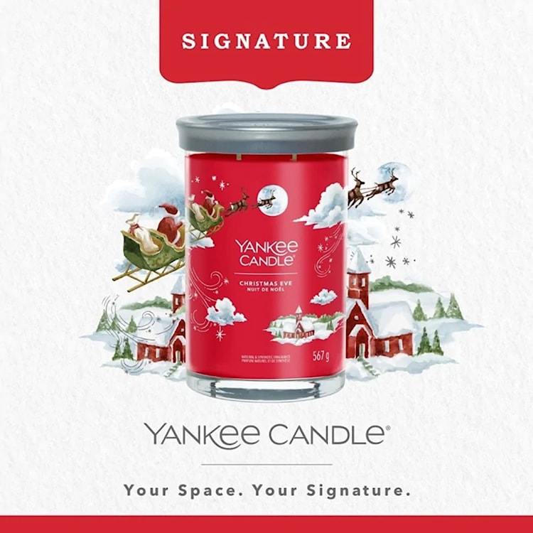 Świeca zapachowa Yankee Candle Christmas Eve 567 g  - zdjęcie 5